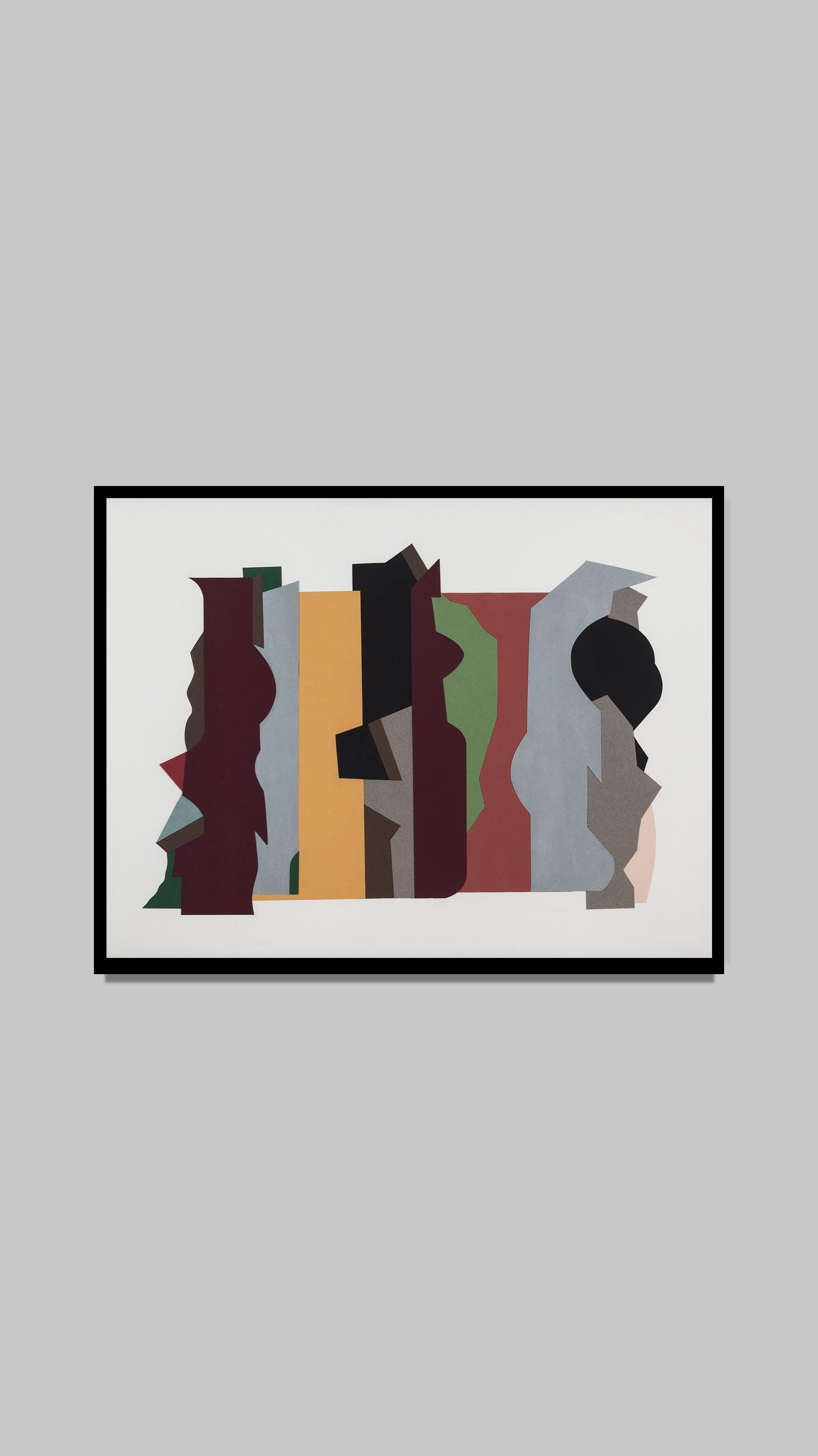Untitled
45 x 60 cm
Collage sur papier Canson