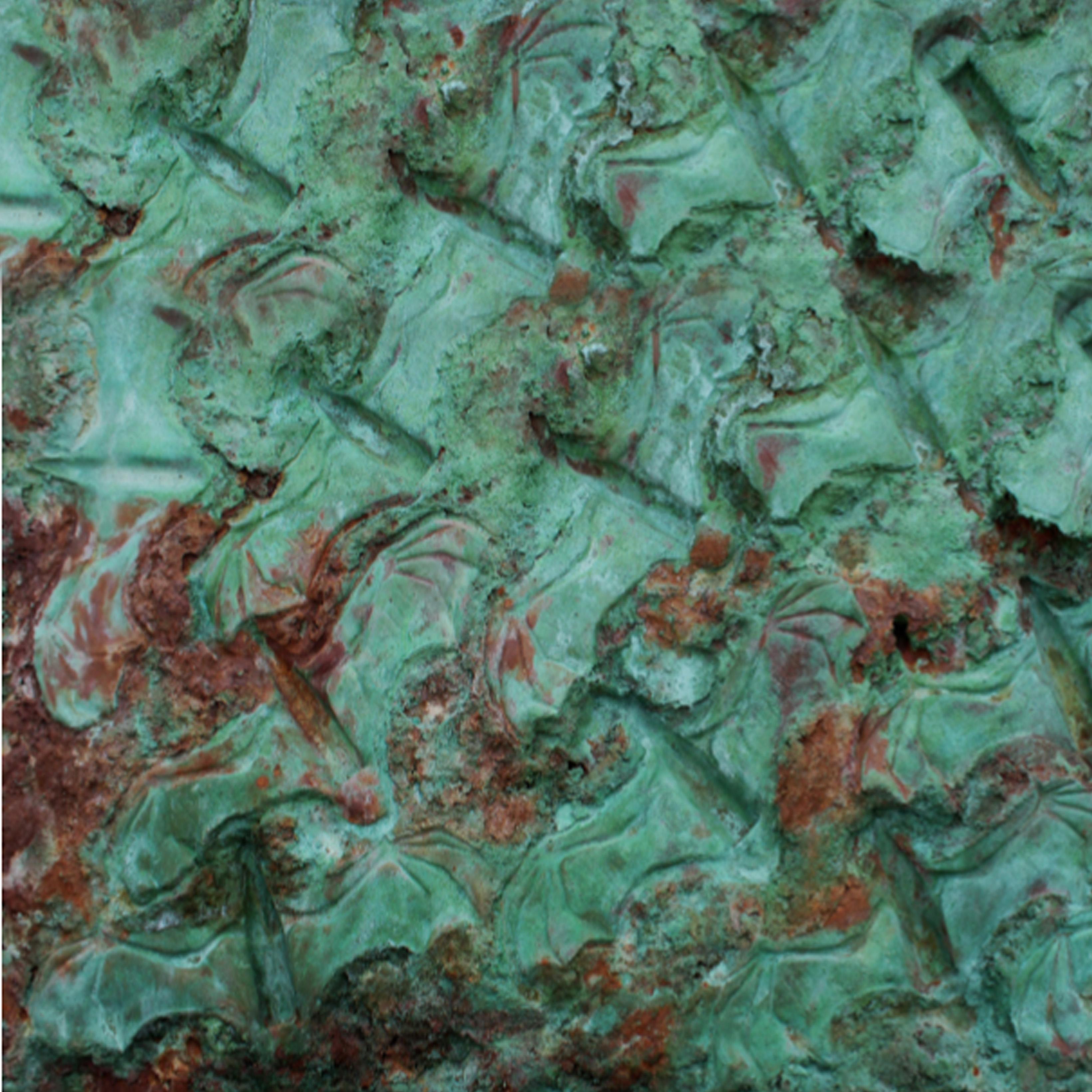 Abdeljalil El Souli
Sans titre, 2015
Sculpture argile zt fibre de verre
240 x 355 x 21 cm