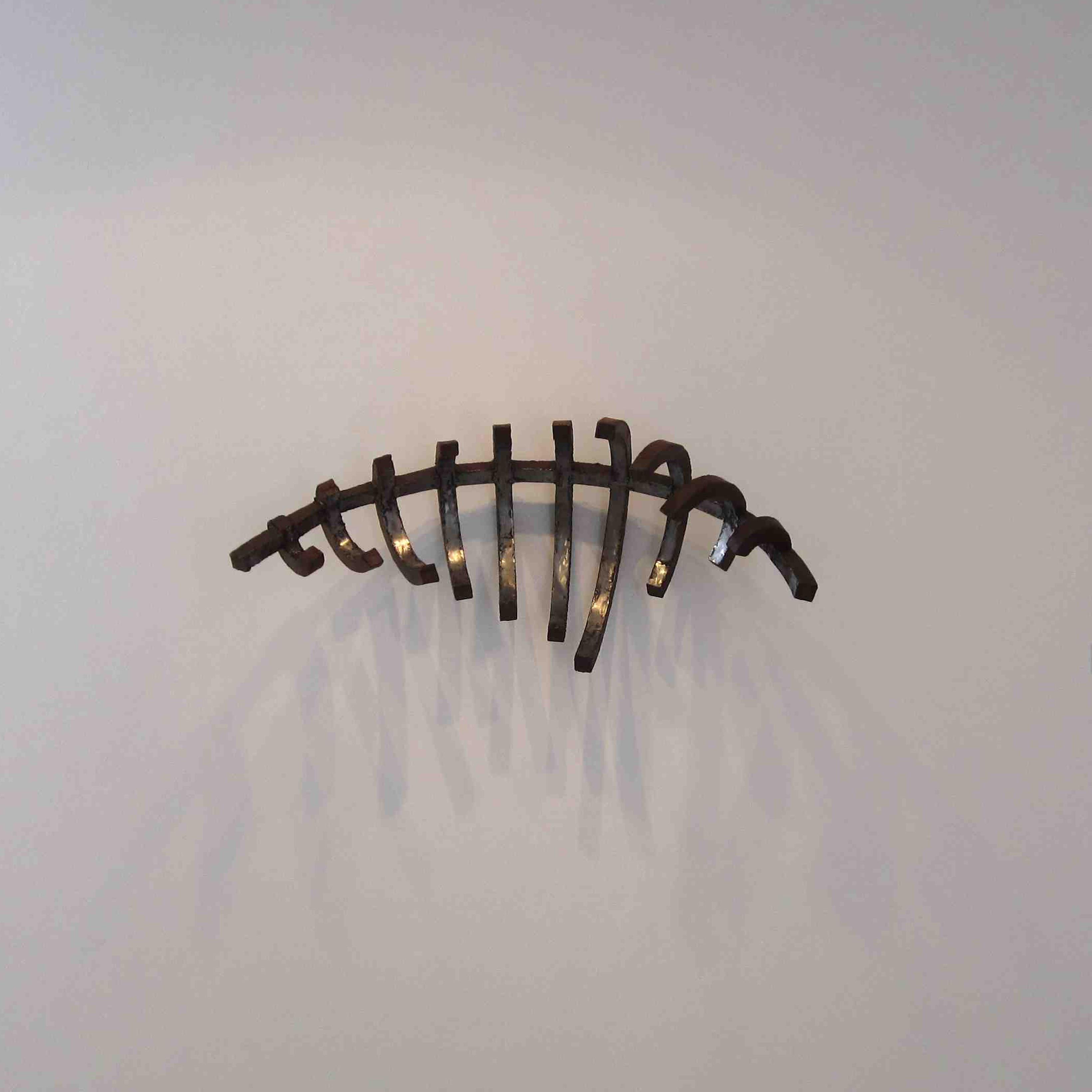 Sans Horizon II, 2014  
Sculpture matériaux composites
200 x 180 cm