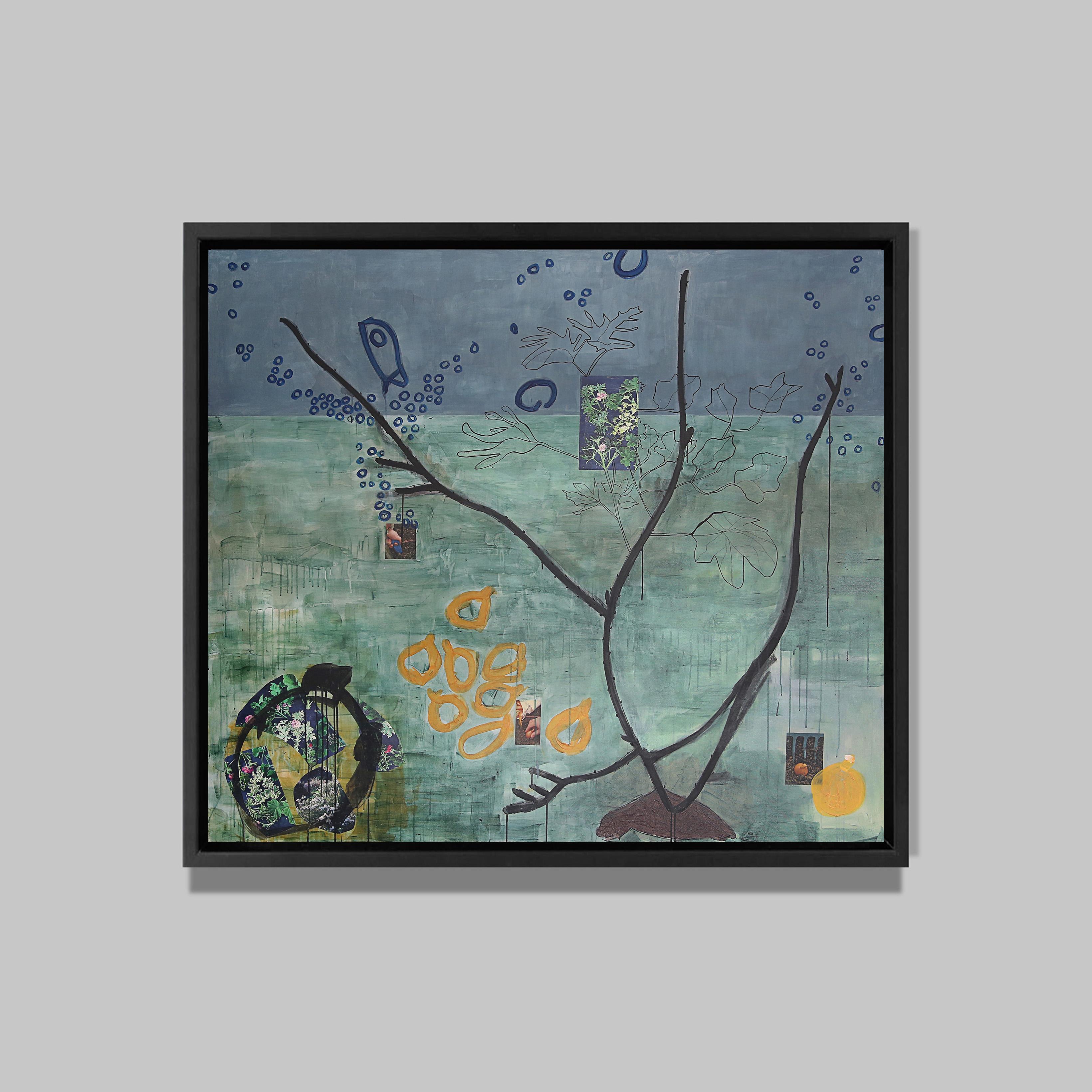 It's a wild world, 2015
Acrylique et collages sur toile
156 x 174 cm