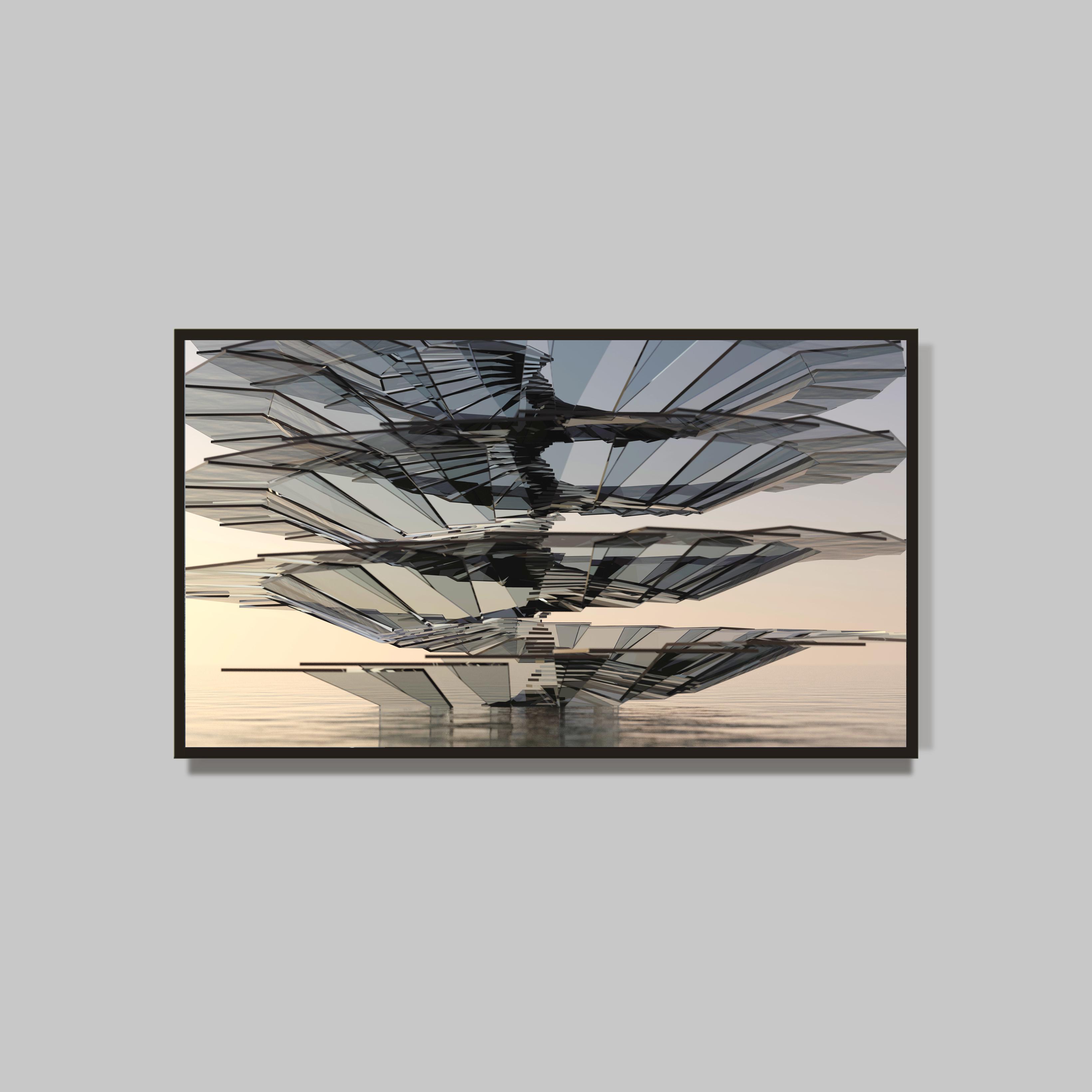 Ascension, 2013
Œuvre digitale
98 x 169 cm