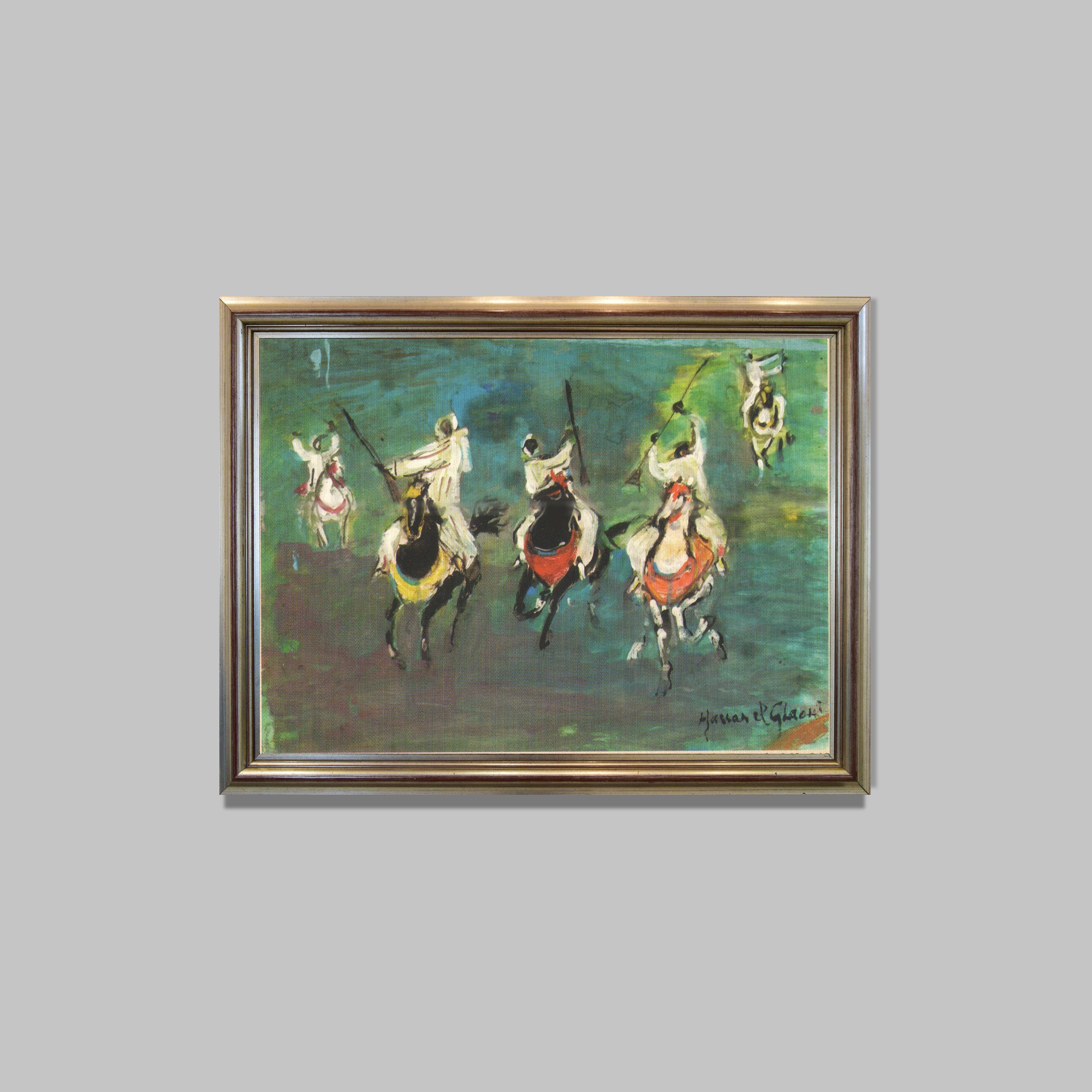 Final de Fantasia
Peinture sur isorel 
63 x 48 cm