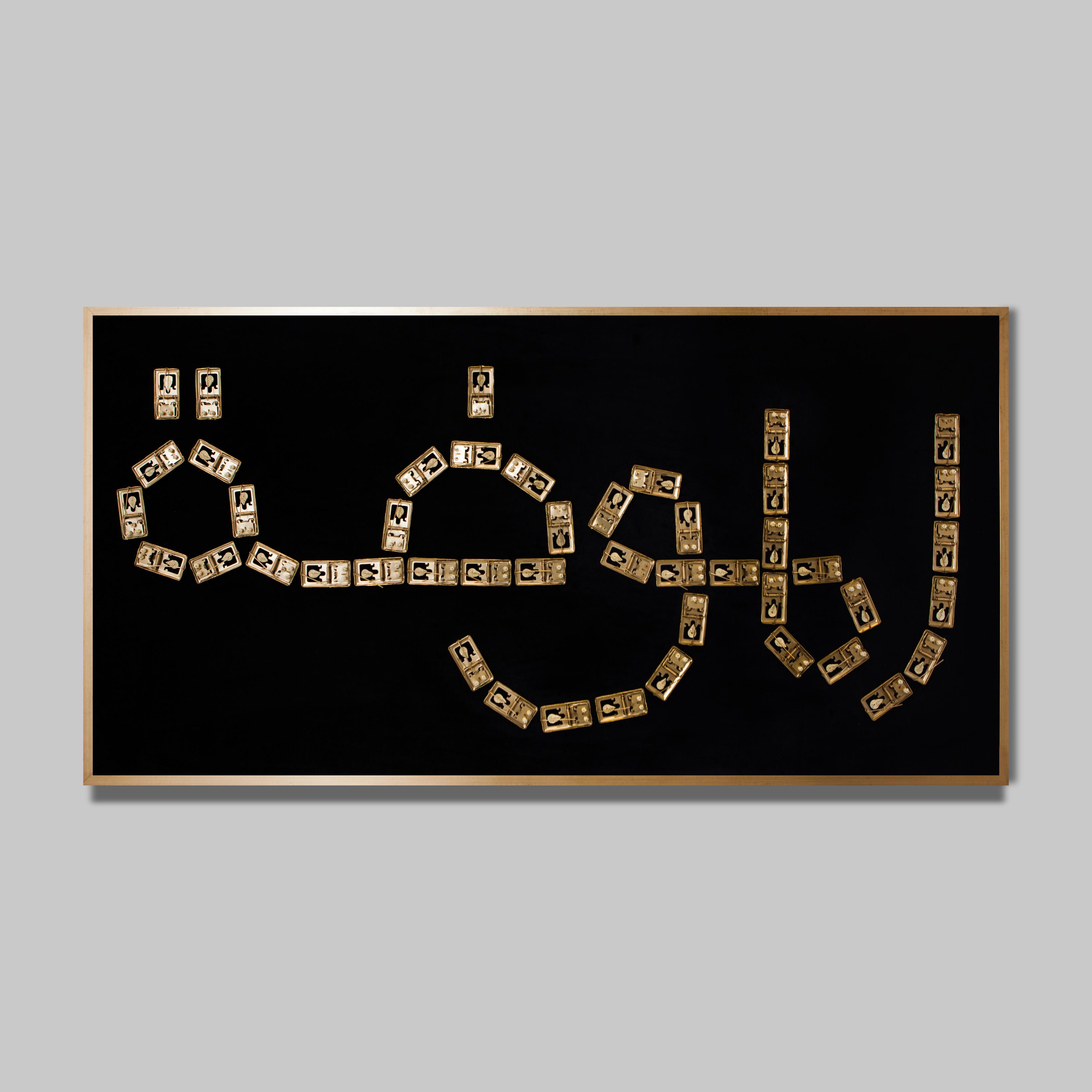 Yasmina Ouahid
Al Moda
Technique mixte sur panneau
200 x 100 cm