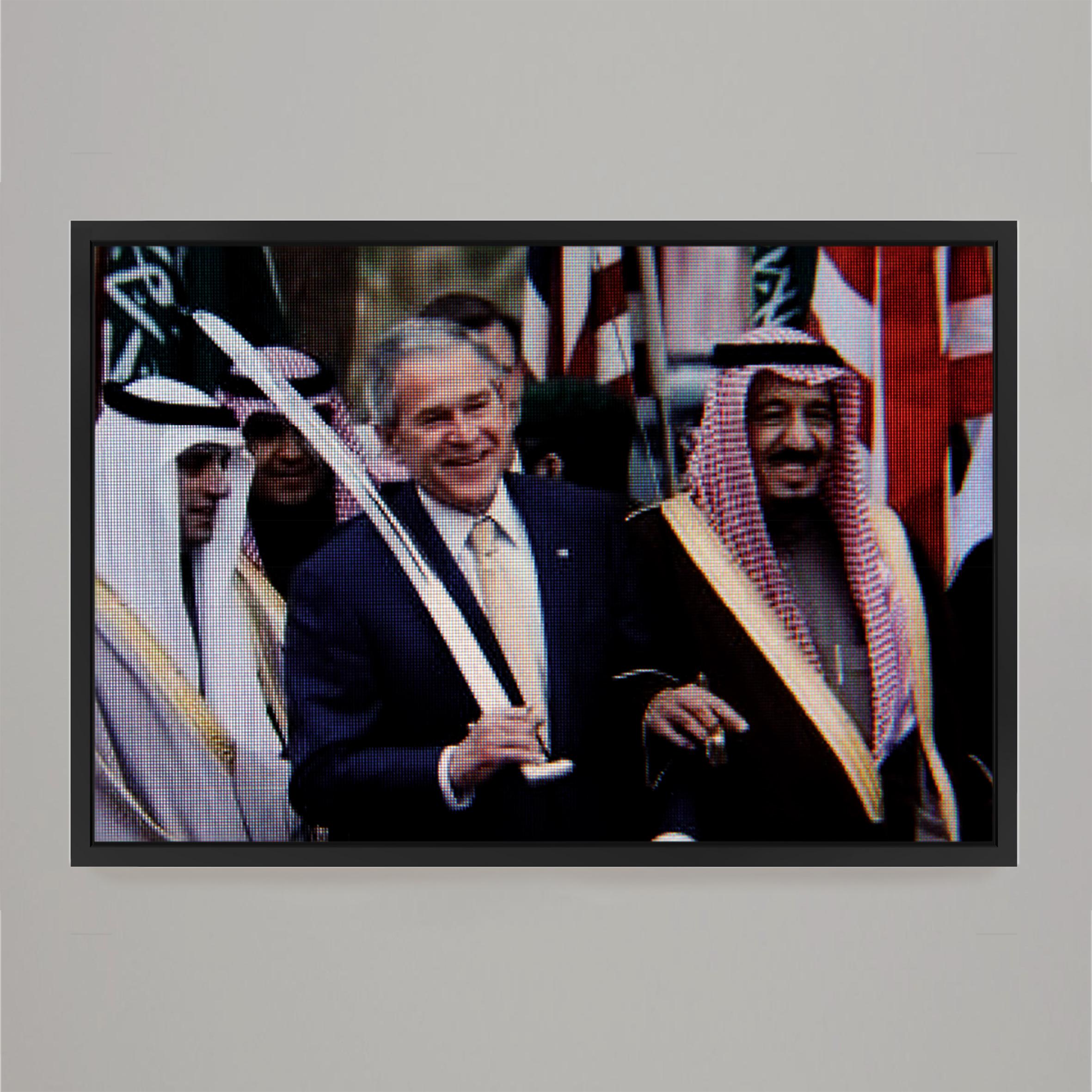 George W. Bush, 2009
Photographie sur aluminium 
180 x 120 cm