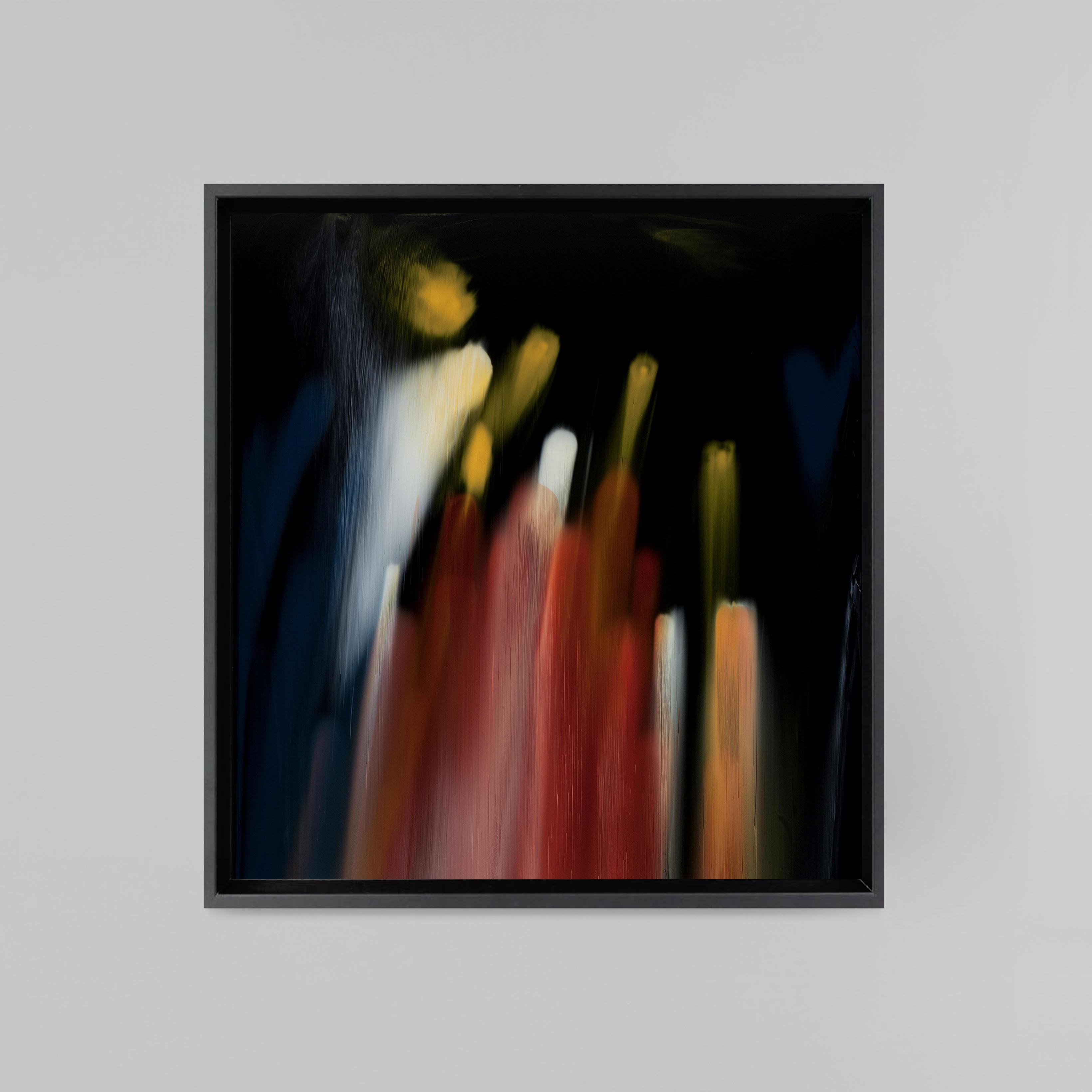 The pentium glitch 
Peinture sur alluminium  
150 x 160 cm