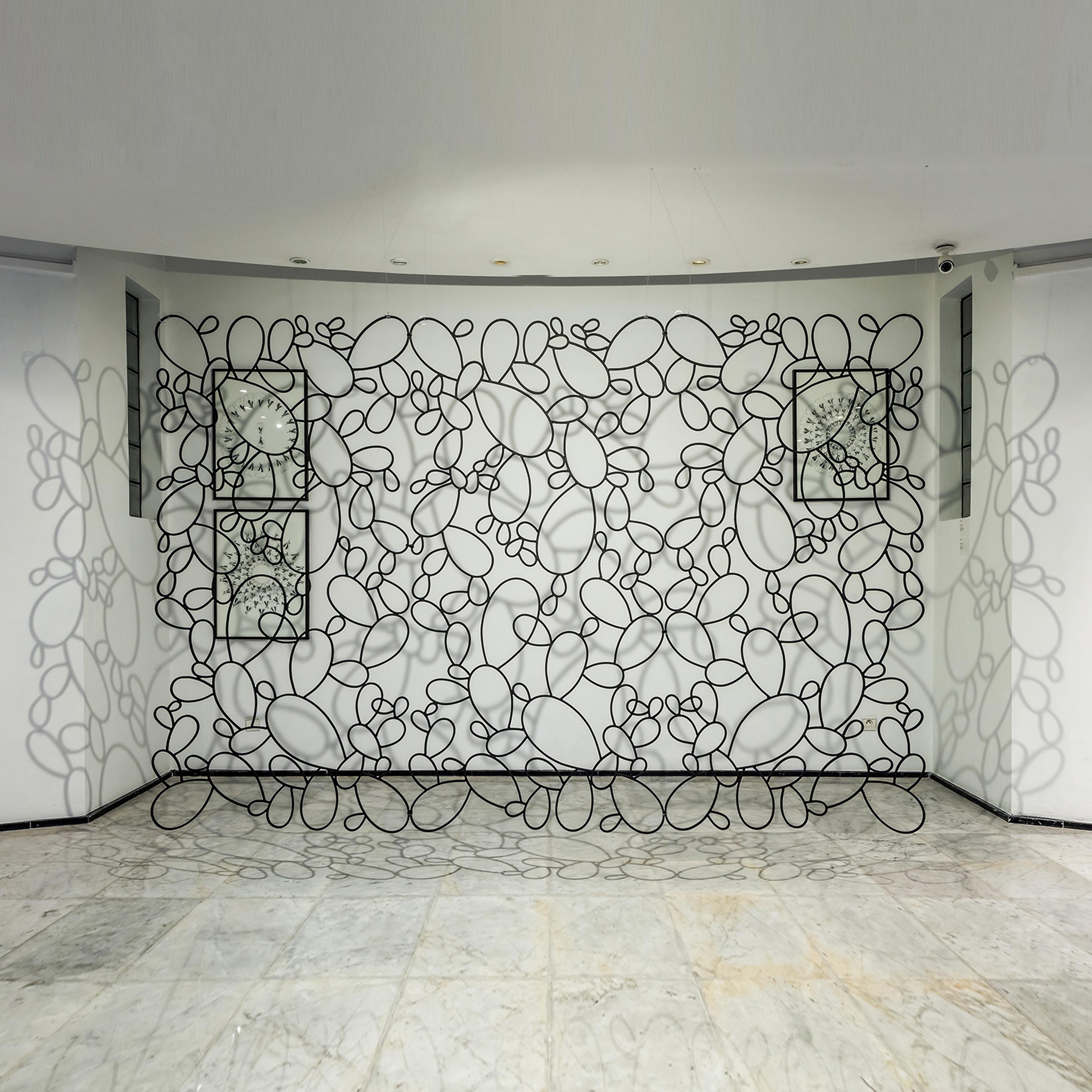Hamza Berhil
Houdoud, 2019
Installation en métal
270 x 180 cm